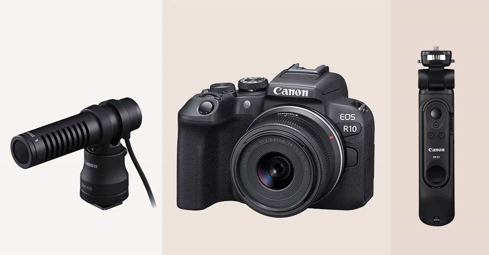 Canon EOS R10 content creator kit